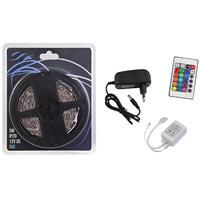 BES LED LED Strip Set RGB - Prixa Blinkon - 5 Meter - 150 LEDs - Dimbaar - RGB Kleurverandering - Afstandsbediening - Zelfklevend