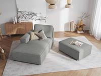 Milo Casa | Chaise Longue Carlo links ribstof