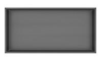 Best Design Lotus inbouwnis 61x30,5x7cm gunmetal