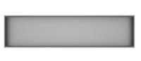 Best Design Ore inbouwnis 121x28x7cm RVS