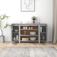 VidaXL Dressoir 135x41x75 Cm Spaanplaat Betongrijs