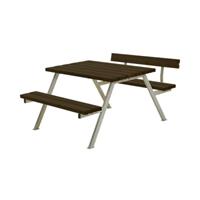 Trendyard Picknicktafel Balkon Alpha Zwart 1 Rugleuning