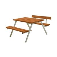 Trendyard Picknicktafel Balkon Alpha Teak 1 Rugleuning