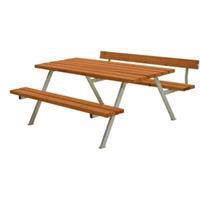 Trendyard Picknicktafel Tuin Alpha Teak 1 Rugleuning