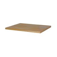 Wiesbaden Wastafelblad Lotus Topblad Rechthoek 40x22cm MDF Naturel Eik