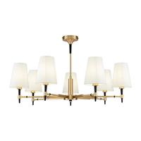 Maytoni Zaragoza kroonluchter 7-lamps textiel kap