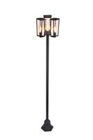 Eco-Light Lantaarnpaal Pine, 3-lamps, IP44