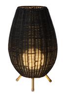 COLIN - Tafellamp - Ø 22 cm - 1xG9 - Zwart