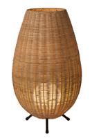 COLIN - Tafellamp - Ø 30 cm - 1xG9 - Licht hout