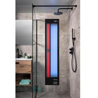 Xenz Feel Good Shower Ir Uv 180 Inbouw Zwart V4 FS6020-09