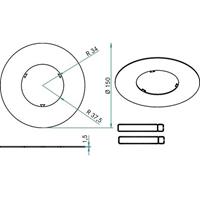 Brumberg Reduzierring Chrom