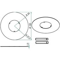 Brumberg Reduzierring Chrom