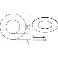 Brumberg 81015070 - Mounting plate for luminaires 81015070