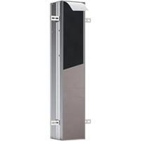 EMCO WC-Modul plus ASIS Unterputz, 803 x 154 mm, Türanschlag links Aluminium 975611010