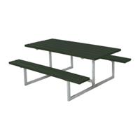 Trendyard Picknicktafel Hout en Staal Basic Groen