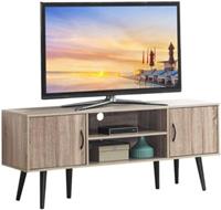 COSTWAY TV-Schrank TVs bis zu 60 grau  Erwachsene