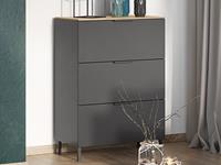 Mobistoxx Commode CALIFA 3 lades navarra eik/grafiet