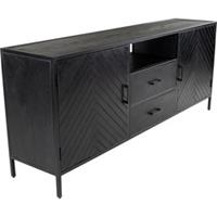 Kick Collection Kick dressoir Hugo hoog - Zwart