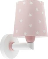 Dalber wandlamp Star Light 15 x 20 x 24 cm E27 60W roze/wit