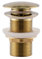 Saniclear Scarro afvoerplug / clickwaste mat goud
