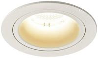 SLV NUMINOS M 1003860 LED-Einbauleuchte Weiß 17.5W Warmweiß Deckenmontage möglich