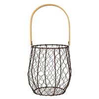 Mand Ø 15*19/36 Cm 6y4669