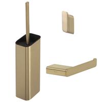 Geesa Shift toiletaccessoireset goud geborsteld