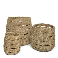 Bazar Bizar | Set van 3 opbergmanden Milagros