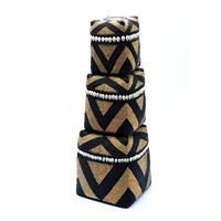Bazar Bizar | Set van 3 opbergmanden Richelle