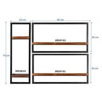 SIT Wandplank Panama (set)