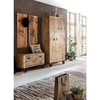 SIT MÖBEL RUSTIC Dielen-Set 1 Schuhschrank, 2 Garderobenpaneele, 1 Kleiderschrank