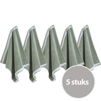 Byrklund Keukendoek Dry Hands Jade - 5 stuks