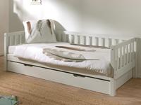 Mobistoxx Kajuitbed FREDDY 90x200 cm wit met bedlade