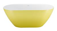 Best Design Friday vrijstaand bad 178x78x60cm geel wit