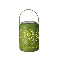 Lumineo Solar Lantaarn Ijzer Groen 17 Cm antaarns