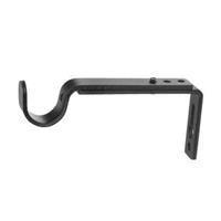 Leen Bakker 2 Steunen Verstelbaar 9-14cm Ø20mm - zwart