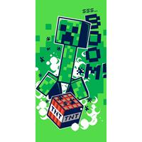 SimbaShop Minecraft Strandlaken Boom - 70 X 140 Cm - Katoen
