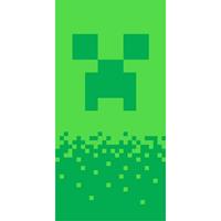 SimbaShop Minecraft Strandlaken Digital Creeper - 70 X 140 Cm - Katoen