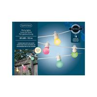 Decoris Feestverlichting Lichtsnoer Gekleurde Lampbolletjes 950 Cm - Binnen/buiten Verlichting ed Lampjes