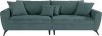 Andas Big-Sofa »Lörby Luxus«, Belastbarkeit bis 140kg pro Sitzplatz, auch mit Aqua clean-Bezug, feine Steppung im Sitzbereich, lose Kissen