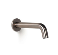 Blue Label Brondby baduitloop 10-18cm - geborsteld nikkel PVD