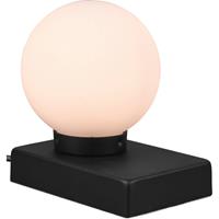 BES LED Led Tafellamp - Trion Devy - E14 Fitting - Dimbaar - Rond at Zwart - Aluminium
