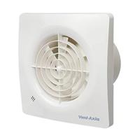 Vent-Axia Supra 100 T badkamerventilator met instelbare timer Wit 8000001058