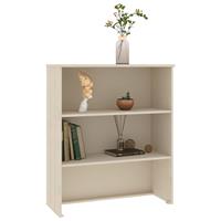 Opzetkast 85x35x100 cm massief grenenhout honingbruin
