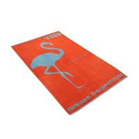 Vossen strandlaken Miss flamingo flesh red 100x180