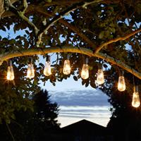 SMART GARDEN LED solar-lichtketting Eureka vintage, 10-lamps