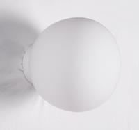 Groenovatie Glazen Wandlamp, Rond, E27 Fitting, Ã20 cm, Mat Wit