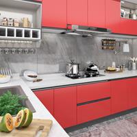 Meubelfolie zelfklevend 500x90 cm PVC rood - 