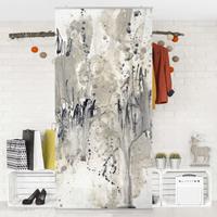 Bilderwelten Raumteiler Abstrakt Hommage an Taupe II