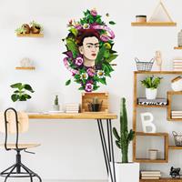 Bilderwelten Wandtattoo Portrait Frida Kahlo - Frida